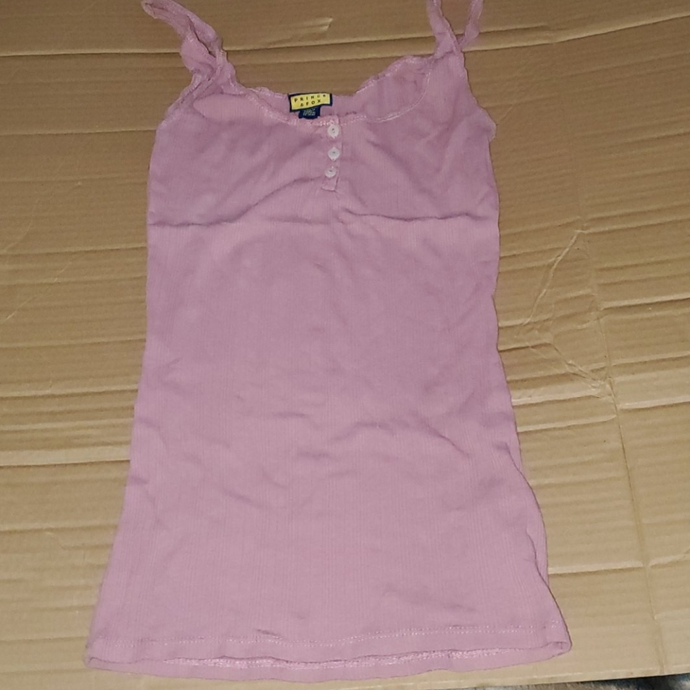 Cute light pink tank top